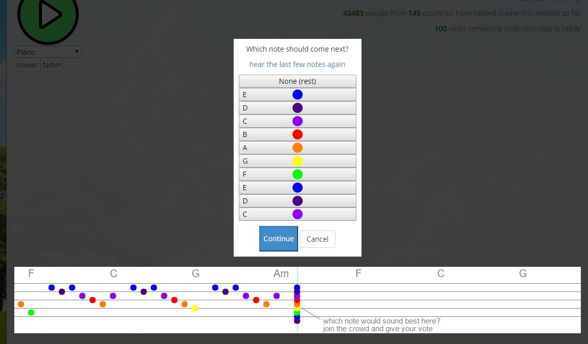 crowdsound-vote crowdsound-vote Voici ce qui se passe quand 45 000 personnes composent une musique ensemble sur le net