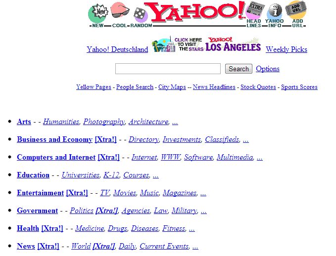 wayback-yahoo.com-17octobre1997 wayback-yahoo.com-17octobre1997 Wayback Machine : la machine à remonter le temps des sites Internet