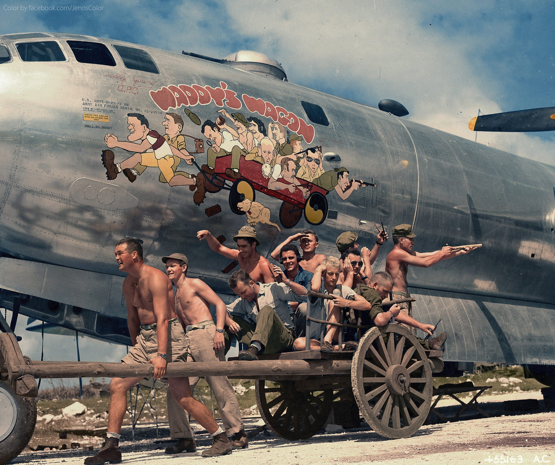 waddys-wagon waddys-wagon ColorizedHistory : l'histoire sous un autre jour avec des photos colorisées